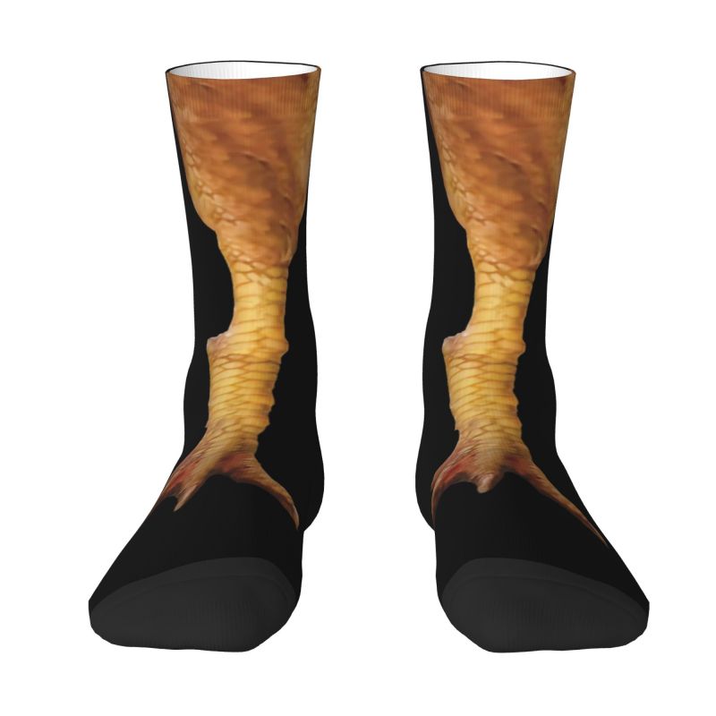 Dress Sock Men - Chicken Paws Feet Mens Crew Socks