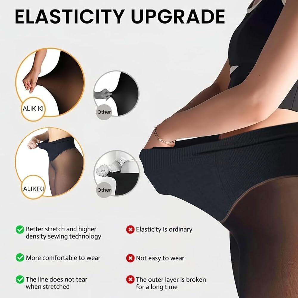 One Seam Fleece Lined Tights S - Tights Pantyhose Sheer review and price