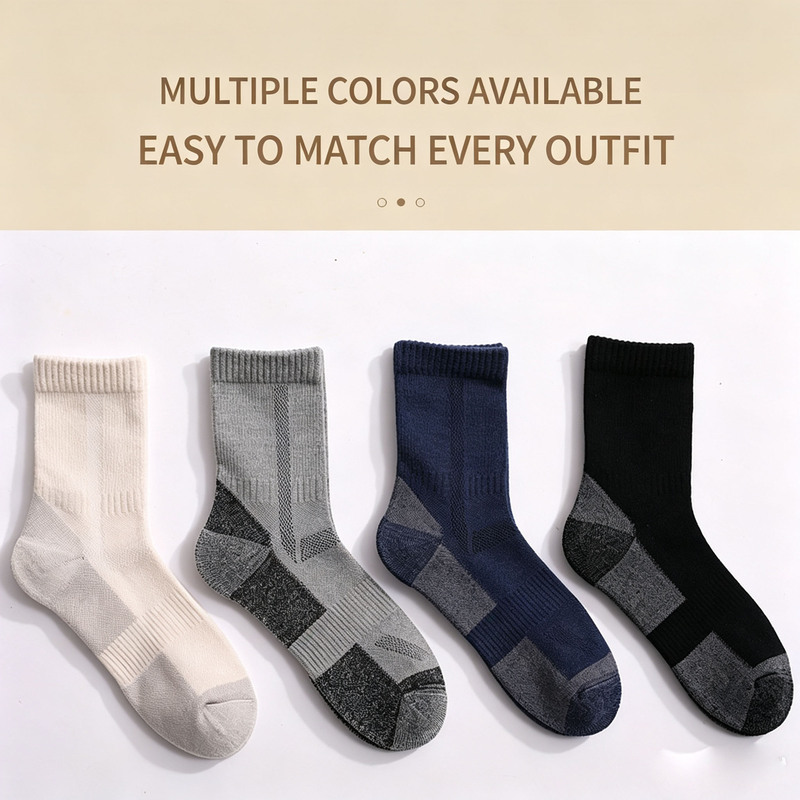 5PCS Men's Thick Merino Wool H - Wool Hiking Sock review and price
