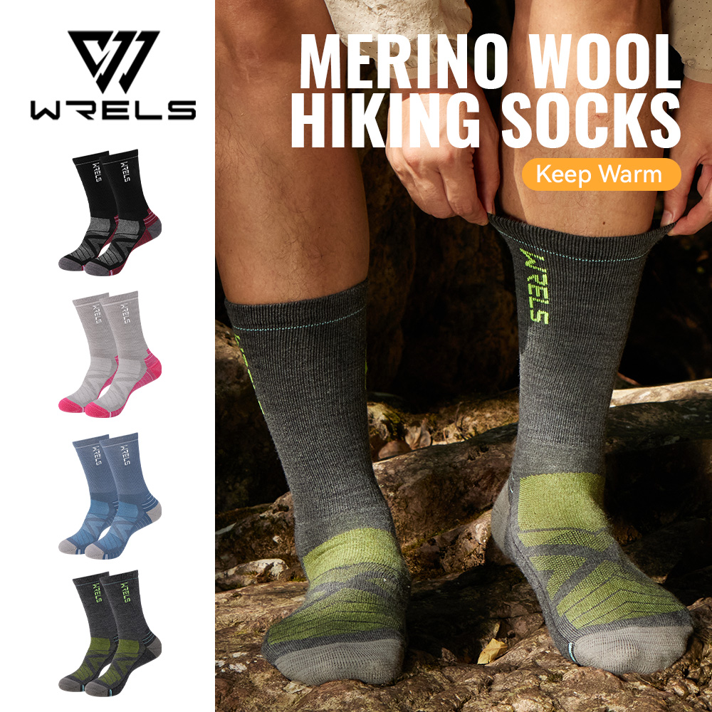 WRELS 1/2/3 Merino Wool Socks  - Thermal Sock Winter review and price